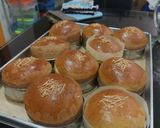 Foto langkah ke 10 dari resep Anabolic Pumpkin Sweet Cheese Raisin Buns |High Protein, Low Calorie, Sugar Free.