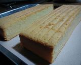 Foto langkah ke 9 dari resep Cake Potong (Sponge Cake).