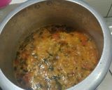 A picture of step 6 of Methi ka pulao.