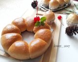 Foto langkah ke 7 dari resep Roti empuk eggless isi keju#pr_adakejunya.