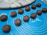 Bakpao Cokelat isi Kacang Hijau Pandan langkah memasak 6 foto