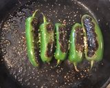 A picture of step 1 of 425. California Farm Tapas: Padron Peppers.
