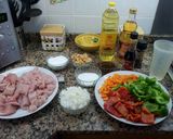 Foto del paso 1 de la receta Pollo con almendras 