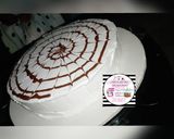 A picture of step 6 of Creamy white cake.