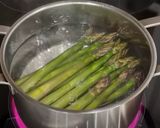 Zöld, és fehér spárga főzése recept fázis 2 fotója