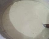 Foto langkah ke 2 dari resep Puding Roti Tawar Pandan Tiramisu.