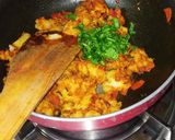 A picture of step 2 of Cheese masala tortilla wraps.