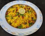 A picture of step 7 of Batata poha.