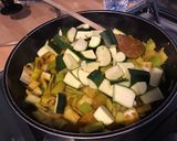 Une image de l'étape 7 de Courgettes et céleri branche aux épices indiennes,ciboulette et citron.