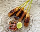 Foto langkah ke 5 dari resep Sate Lilit Ayam Ala dapur Qmoz.