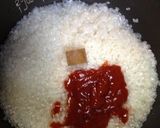 A picture of step 1 of Easy Ketchup Rice (for Omurice) in a Rice Cooker.