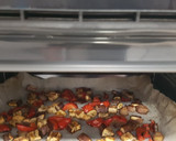 Foto del paso 1 de la receta: Verduras asadas con salmón ahumado