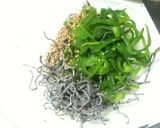 A picture of step 5 of Shio-Kombu and Green Bell Pepper.