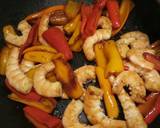 Spicy sweet peppers and prawns recipe step 2 photo