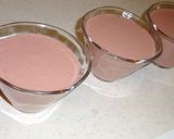 A picture of step 12 of Raspberry Bavarian Cream.