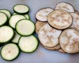 Zucchini and eggplant fries recipe step 1 photo