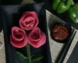 रोज मोमोज (rose momos recipe in marathi) रेसिपी स्टेप 8 फोटो 