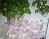 A picture of step 3 of Veg lollipop.