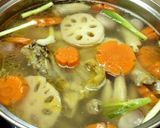Hình bước làm 5 của món Canh gà củ sen