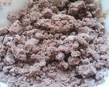 A picture of step 2 of Easy & Egg-free Baked Cocoa Cookies.