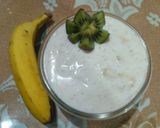 A picture of step 2 of Banana raita.