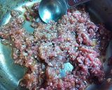A picture of step 1 of Bibimbap Meat Soboro with Secret Sauce.