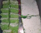 Foto langkah ke 4 dari resep Putu Ayu Kukus Loyang No Mixer.
