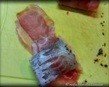 Foto del passaggio 3 della ricetta Involtini di Branzino Golosi con Funghi e Speck
