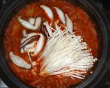 A picture of step 8 of Kimchi Hot Pot Sundubu Jjigae Style.