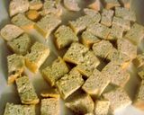 A picture of step 3 of Italian Parmesian Croutons for Soups.