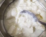 A picture of step 3 of Onion- potato kadhi (punjabi kadhi).