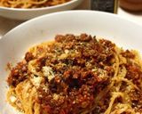 A picture of step 8 of Bolognese with Boiled Vegetable Flavor.