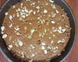 A picture of step 6 of Besan ki burfi.