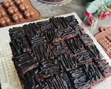 A picture of step 5 of One-bite Brownies.