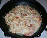 A picture of step 5 of Garlic Lemon Butter Parmesan Shrimp.