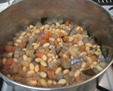A picture of step 4 of Simmered Soybeans.