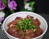 A picture of step 23 of Let's Prepare a Fish! How to Make Amberjack Sashimi.