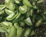 Foto langkah ke 8 dari resep Cumi Cabai Hijau.