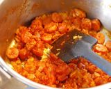 A picture of step 4 of Jambalaya.