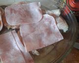 Ananászos sonkás csirke recept fázis 3 fotója
