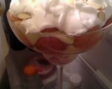 A picture of step 5 of homemade banana pudding/ meringuenot a box pudding.