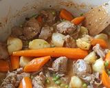A picture of step 3 of Turkey Navarin with Spring Vegetables.