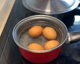 Foto del paso 8 de la receta: Huevos mollet, verdura y langostinos