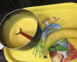 A picture of step 1 of Banana custard Ice cream.