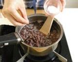 A picture of step 3 of Surprisingly Simple Delicious Chunky Anko.