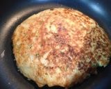 A picture of step 5 of My Original Pan-Fried Okonomiyaki.