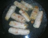 A picture of step 5 of Burdock Root Pork Rolls.