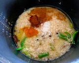 A picture of step 2 of Green Pigeon Pulao.