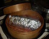 A picture of step 5 of Chicken Galantina for Christmas.