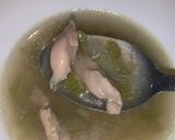 A picture of step 5 of Clear Chicken Soup.